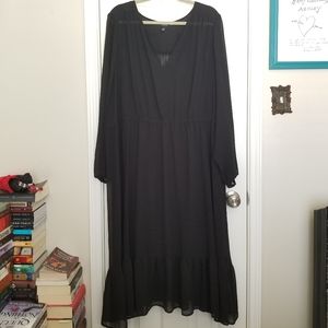 Black Chiffon Dress